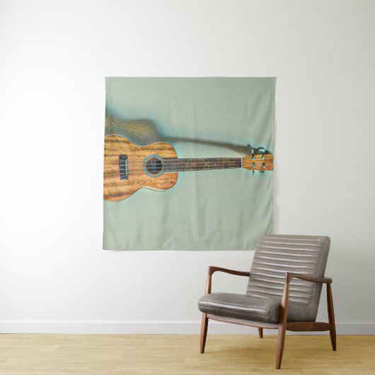 Rock guitar player wandkleed (In Situ (horizontaal))