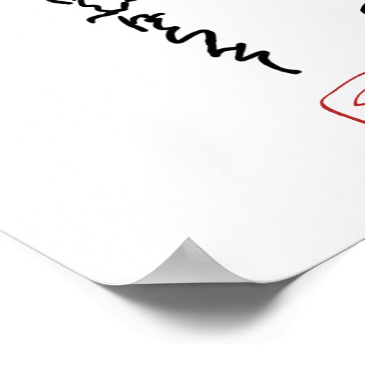 Rock Guitar Samurai - Guitar Poster (Hoek)