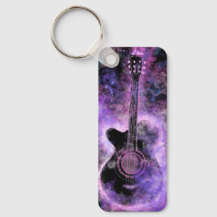 Rock Guitar Sleutelhanger - Hot Rock N Roll Music