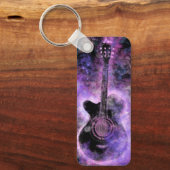 Rock Guitar Sleutelhanger - Hot Rock N Roll Music (Voorkant)