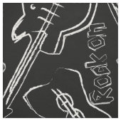 Rock guitar stof (Swatch)
