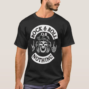 Rock Guitarist I Rock and Roll, of niets dat ik op T-shirt