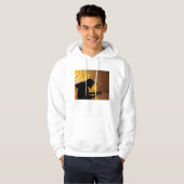 Rock Guitarist Rocker Musician Hoodie (Voorkant volledig)