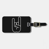 Rock Hand Bagagelabel (Voorkant horizontaal)