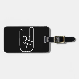 Rock Hand Bagagelabel