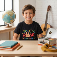 Rock Hand Gebaar 2e Klas Krachtig Grafisch Terug N