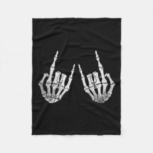 Rock Hand Lazy Halloween Kostuum Cool Botten Fleece Deken