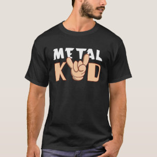 Rock Hand Metal Sign Metal Kinderen Rock Music Lov T-shirt