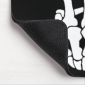 Rock Hand Skelet  Rocker Teken Halloween P Muismat (Hoek)