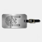 Rock Hand Steel Bagagelabel (Voorkant horizontaal)