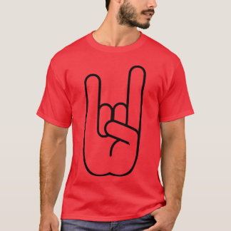 Rock Hand vrienden T-shirt