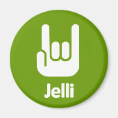 Rock Handen Magnet (Voorkant)