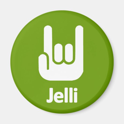 Rock Handen Magnet (Voorkant)