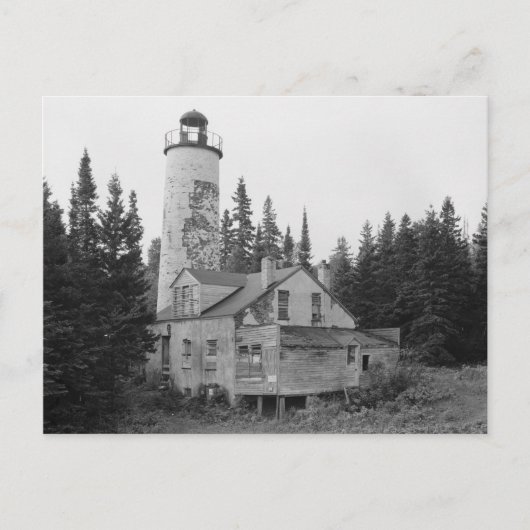 Rock Harbour Lighthouse Briefkaart (Voorkant)