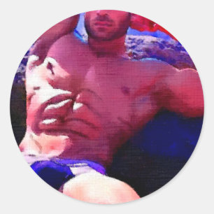 Rock Hard Ronde Sticker