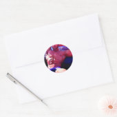 Rock Hard Ronde Sticker (Envelop)