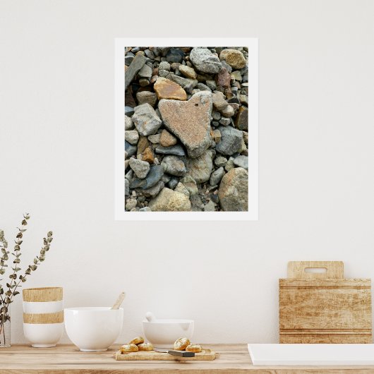 Rock Heart Poster (Keuken)