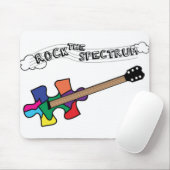 Rock het Spectrum logo Muismat (Met muis)
