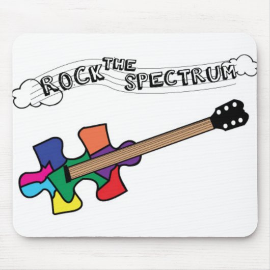 Rock het Spectrum logo Muismat (Voorkant)