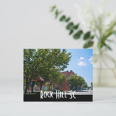 Rock Hill SC Briefkaart (Staand voorkant)