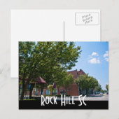 Rock Hill SC Briefkaart (Voorkant / Achterkant)