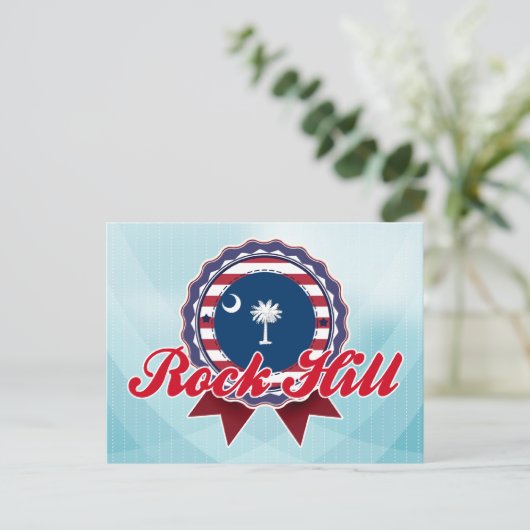 Rock Hill, SC Briefkaart (Staand voorkant)