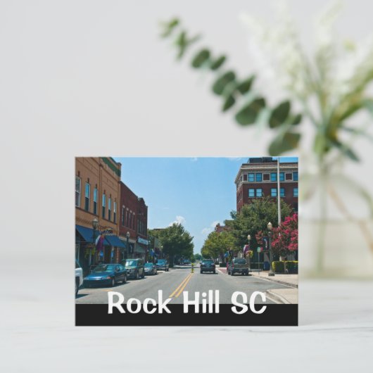 Rock Hill SC Briefkaart (Staand voorkant)