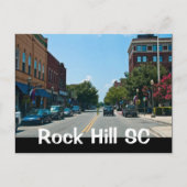 Rock Hill SC Briefkaart (Voorkant)