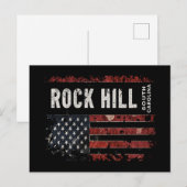 Rock Hill South Carolina Briefkaart (Voorkant / Achterkant)