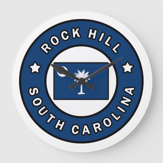 Rock Hill South Carolina Grote Klok (Voorkant)