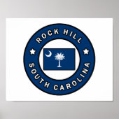 Rock Hill South Carolina Poster (Voorkant)