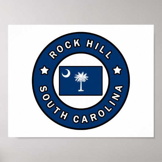 Rock Hill South Carolina Poster (Voorkant)