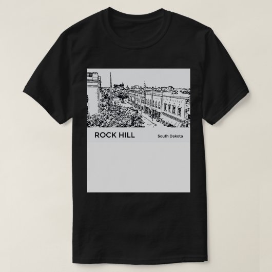 Rock Hill South Carolina T-shirt (Design voorkant)