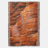 Rock Hoodos in Morning Light Deken (Voorkant Verticaal)