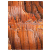 Rock Hoodos in Morning Light Klembord (Achterkant)
