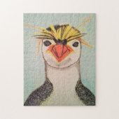 Rock Hopper Penguin Jigzaag Puzzle Legpuzzel (Verticaal)