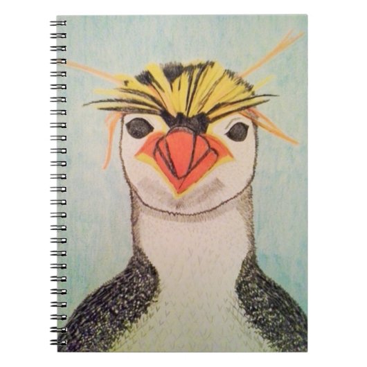 Rock Hopper Penguin Notitieboek (Voorkant)