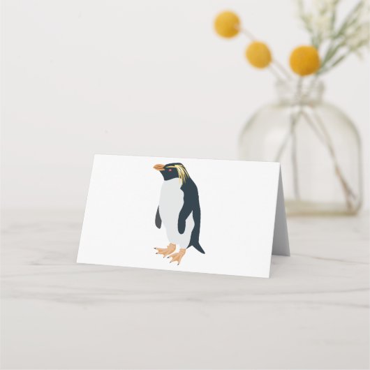 Rock Hopper Penguin Plaatskaartje (Voorkant)