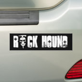 Rock Hound Bumpersticker (Op auto)