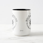 Rock Hound: Certified Rock Collector Tweekleurige Koffiemok (Center)