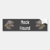 Rock Hound Collectors Grappig Bumpersticker (Voorkant)