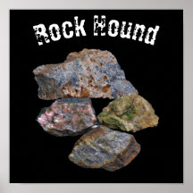 Rock Hound Minerale Collectors Grappig