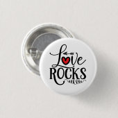 Rock Hound Ronde Button 3,2 Cm (Voorkant /achterkant)