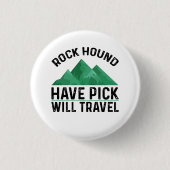 Rock Hound Ronde Button 3,2 Cm (Voorkant)