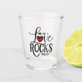 Rock Hound Shot Glas (Voorkant)