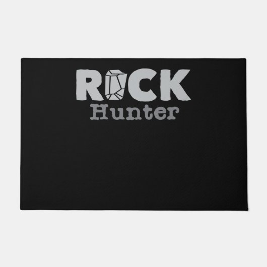 Rock Hunter Rockhounding Collector Geologist Deurmat (Voorkant)