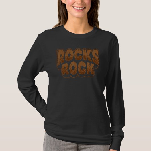 Rock Hunting Mineral Hunter Rocks Rock T-shirt (Voorkant)
