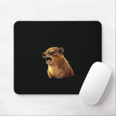 Rock Hyrax Awawa Ew Mensen Grappige Groundhog Ster Muismat (Met muis)