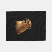 Rock Hyrax Awawa Ew People Funny Groundhog Die  Fleece Deken (Voorkant (Horizontaal))