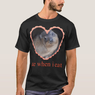 Rock Hyrax Awawa Love Heart T-shirt